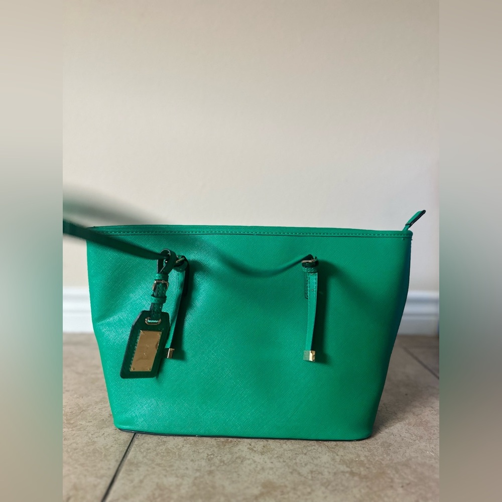 ALDO green handbag purse medium size